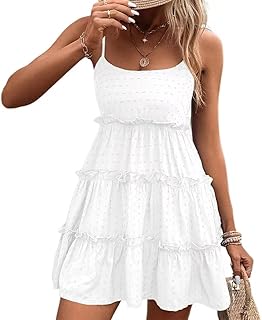 Women's Summer Cami Beach Boho Wedding Guest Sundresses