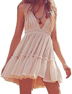 ForeMode Summer Boho Mini Dress