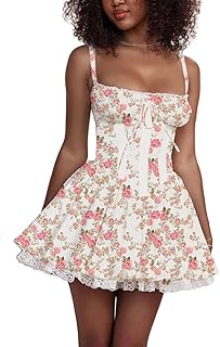 Women’s Short Lace Corset Sundress