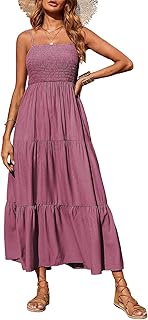 PRETTYGARDEN Women’s Maxi Boho Sun Dress