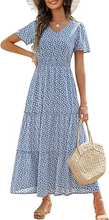 Zattcas Women’s Summer Maxi Dress