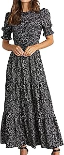 BTFBM Women Casual Summer Maxi Dress