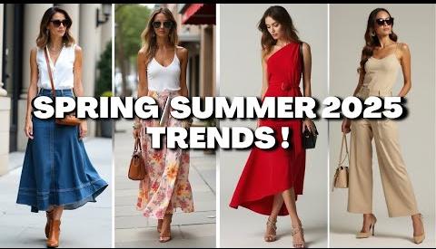 Summer 2025 Dress Trends: Vibrant Colors and Modern Styles