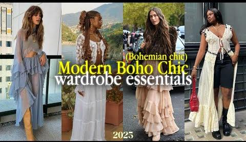 Modern Boho Fashion: Effortlessly Chic Summer Wardrobe Essentials
